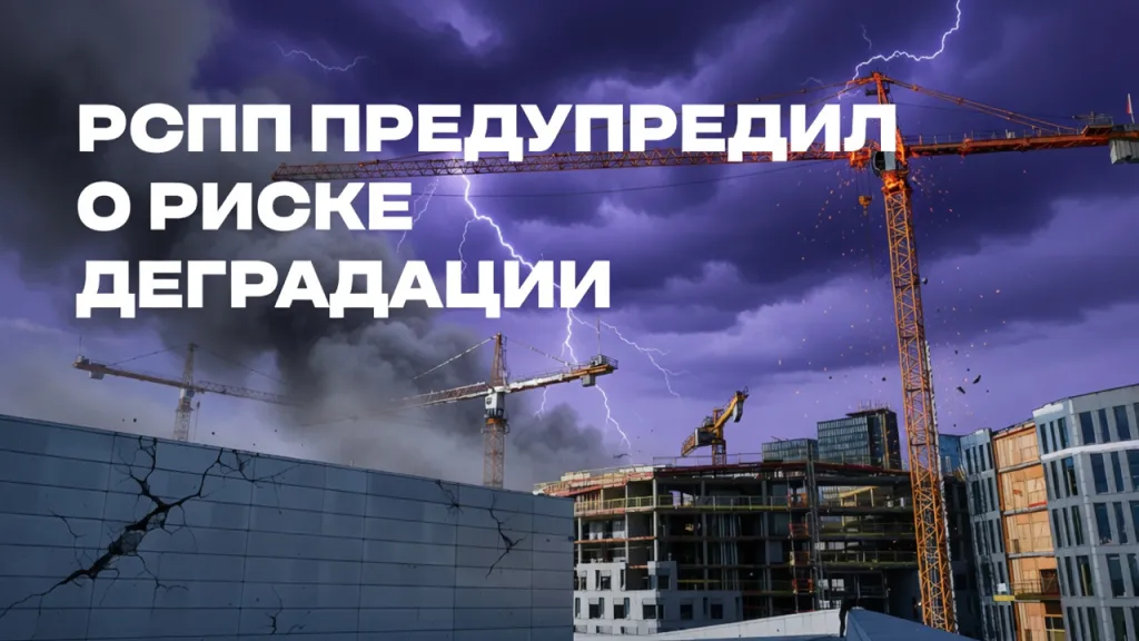 РСПП бьёт тревогу. Стройотрасль на грани краха